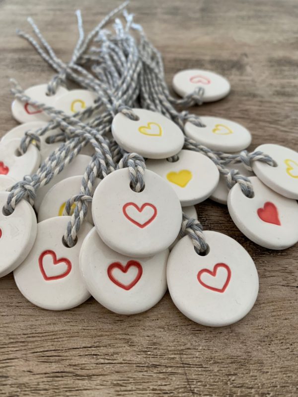 Heart tags